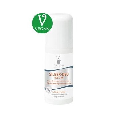 Bioturm intensyvus dezodorantas su aktyviuoju sidabru Frisch 50ml