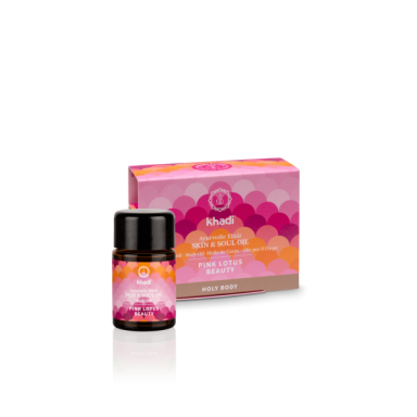 Khadi eliksyrinis aliejus Pink Lotus Beauty 10ml Khadi eliksyrinis aliejus Pink Lotus Beauty 10ml