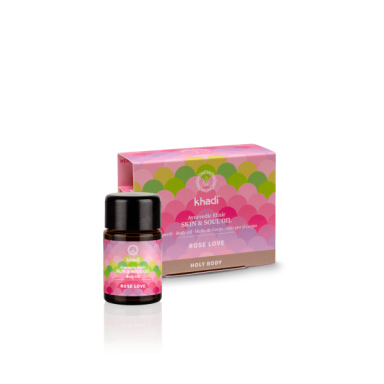 Khadi eliksyrinis aliejus Rose Love 10ml Khadi eliksyrinis aliejus Rose Love 10ml