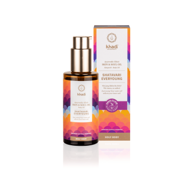 Khadi eliksyrinis aliejus Shatavari Everyoung 100ml Khadi eliksyrinis aliejus Shatavari Everyoung 100ml