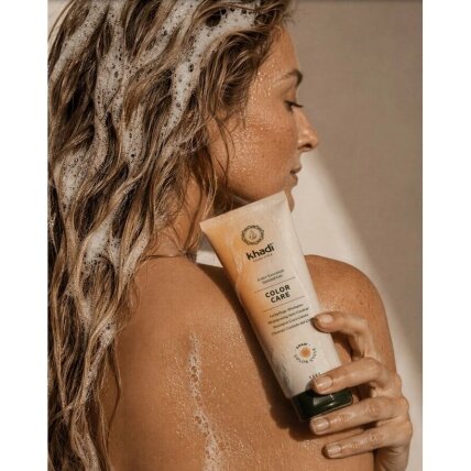 Khadi ajurvedinis šampūnas Color Care 200ml 1 Khadi ajurvedinis šampūnas Color Care 200ml 1