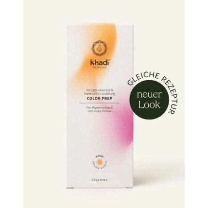 Khadi bespalviai paruošiamieji plaukų dažai Color Prep 100g Khadi bespalviai paruošiamieji plaukų dažai Color Prep 100g