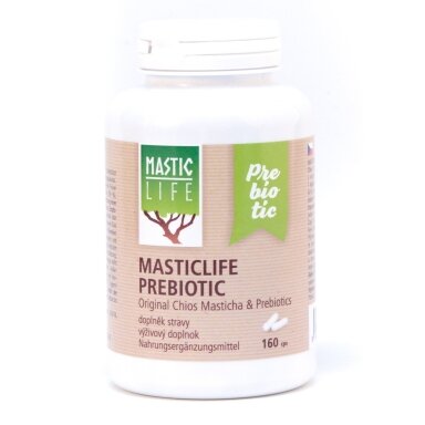 Mastika maisto papildas Masticlife (259mg) su prebiotikais (inulinu) 160kaps. Mastika maisto papildas Masticlife (259mg) su prebiotikais (inulinu) 160kaps.