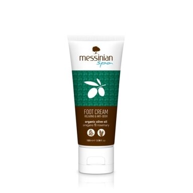 Messinian SPA kremas kojoms su rozmarinu ir raudonėliu 100ml