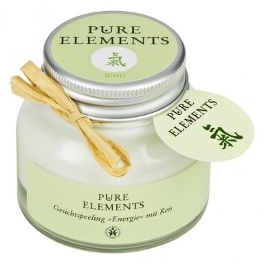 Pure Elements veido šveitiklis su ryžiais 50ml Pure Elements veido šveitiklis su ryžiais 50ml