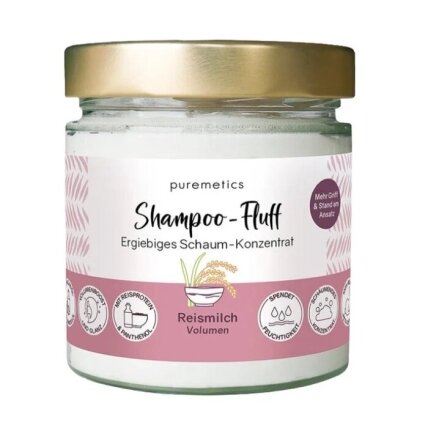 Puremetics apimties suteikiantis šampūnas Reismilch 400ml Puremetics apimties suteikiantis šampūnas Reismilch 400ml