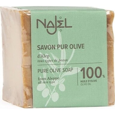 Tradicinis rankų darbo Najel 100% alyvuogių Aleppo muilas 200g Tradicinis rankų darbo Najel 100% alyvuogių Aleppo muilas 200g